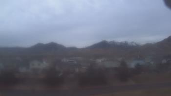 Weather camera view of Blue Peak HS.