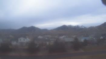 Weather camera view of Blue Peak HS.