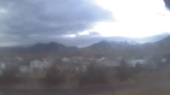 Weather camera view of Blue Peak HS.