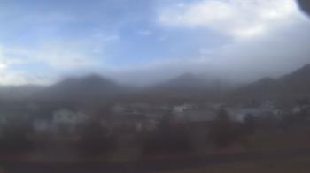 Weather camera view of Blue Peak HS.