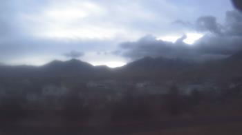 Weather camera view of Blue Peak HS.