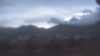 Weather camera view of Blue Peak HS.