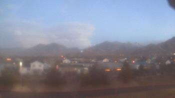 Weather camera view of Blue Peak HS.