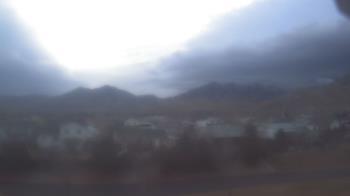 Weather camera view of Blue Peak HS.