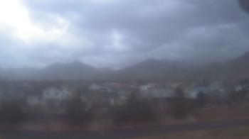 Weather camera view of Blue Peak HS.
