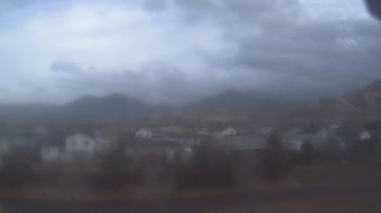 Weather camera view of Blue Peak HS.