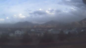 Weather camera view of Blue Peak HS.