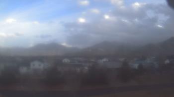 Weather camera view of Blue Peak HS.