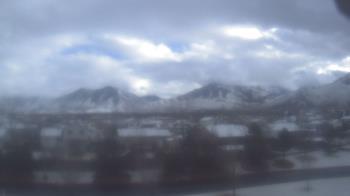 Weather camera view of Blue Peak HS.