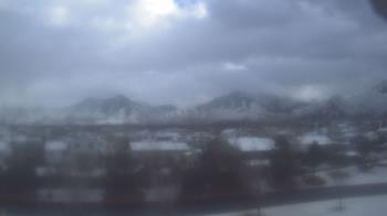 Weather camera view of Blue Peak HS.