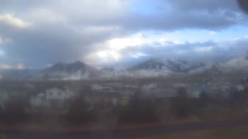 Weather camera view of Blue Peak HS.