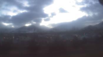 Weather camera view of Blue Peak HS.