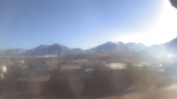 Weather camera view of Blue Peak HS.