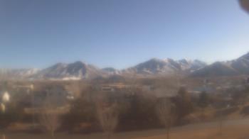 Weather camera view of Blue Peak HS.