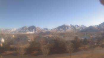 Weather camera view of Blue Peak HS.