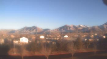 Weather camera view of Blue Peak HS.