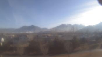 Weather camera view of Blue Peak HS.