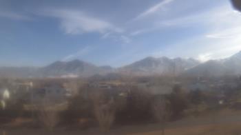 Weather camera view of Blue Peak HS.