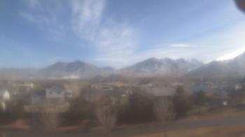 Weather camera view of Blue Peak HS.