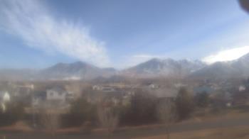 Weather camera view of Blue Peak HS.