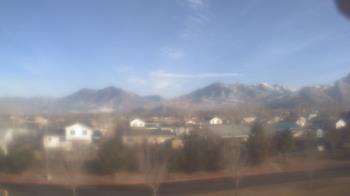 Weather camera view of Blue Peak HS.