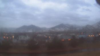 Weather camera view of Blue Peak HS.