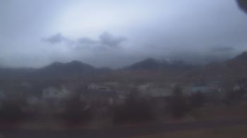 Weather camera view of Blue Peak HS.