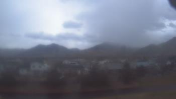 Weather camera view of Blue Peak HS.