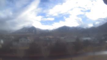 Weather camera view of Blue Peak HS.