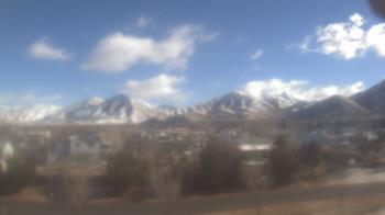 Weather camera view of Blue Peak HS.