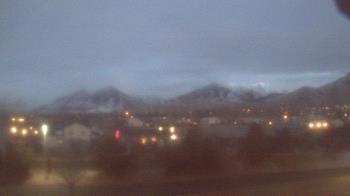 Weather camera view of Blue Peak HS.