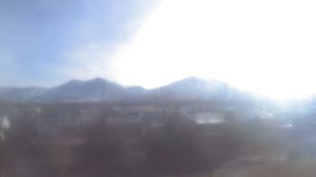 Weather camera view of Blue Peak HS.