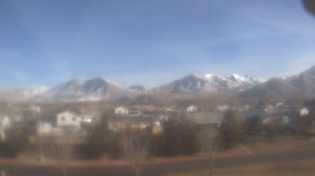 Weather camera view of Blue Peak HS.