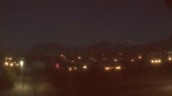 Weather camera view of Blue Peak HS.