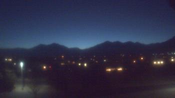 Weather camera view of Blue Peak HS.