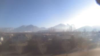 Weather camera view of Blue Peak HS.