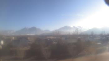 Weather camera view of Blue Peak HS.