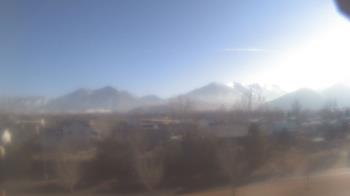 Weather camera view of Blue Peak HS.