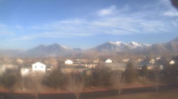 Weather camera view of Blue Peak HS.