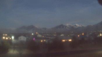 Weather camera view of Blue Peak HS.