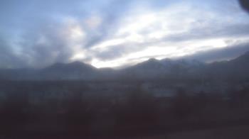 Weather camera view of Blue Peak HS.