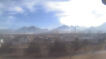 Weather camera view of Blue Peak HS.