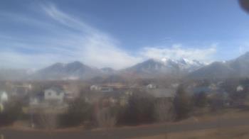 Weather camera view of Blue Peak HS.