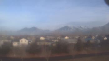 Weather camera view of Blue Peak HS.