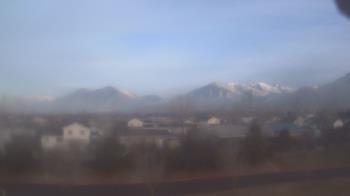 Weather camera view of Blue Peak HS.