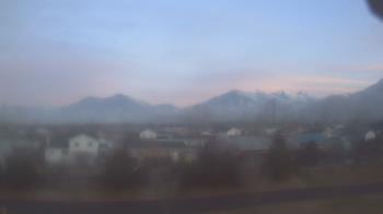 Weather camera view of Blue Peak HS.