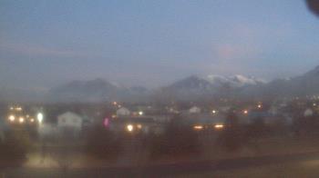 Weather camera view of Blue Peak HS.