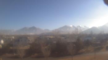 Weather camera view of Blue Peak HS.