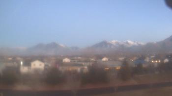 Weather camera view of Blue Peak HS.