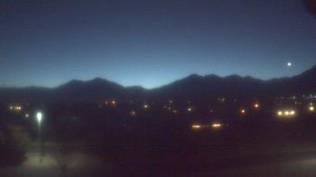 Weather camera view of Blue Peak HS.